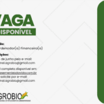 Agrobio seleciona Coordenador Financeiro de projeto nacional de agroecologia