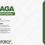 Agrobio contrata Assessor de Comunicação para o projeto Redes Sementes da Vida